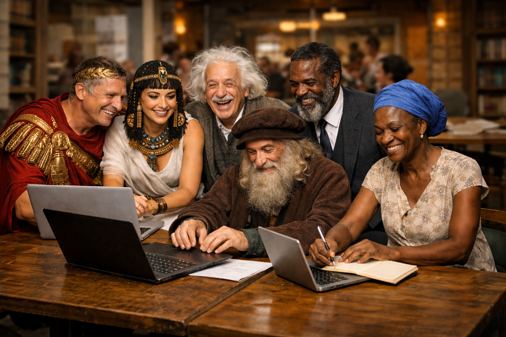 Equipe do Studio História Digital